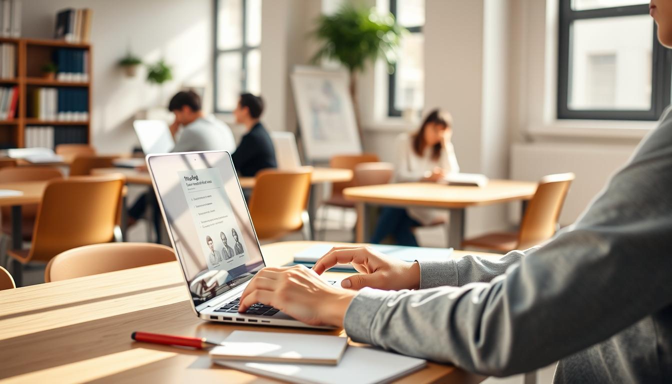 University campus and scholarly setting in Zurich